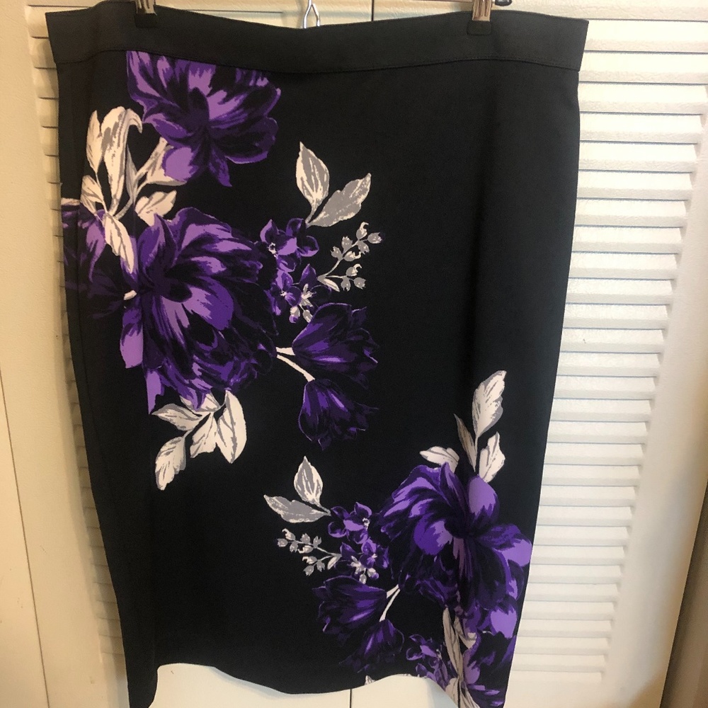 Alfani Gilded Plum Skirt